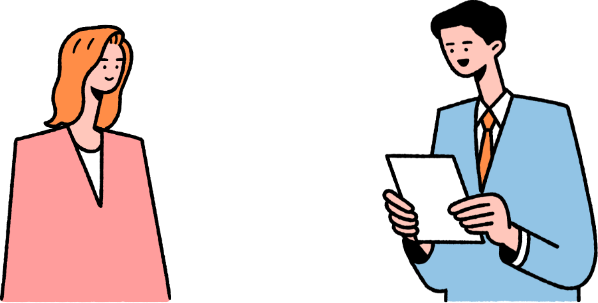 応募面接イラスト